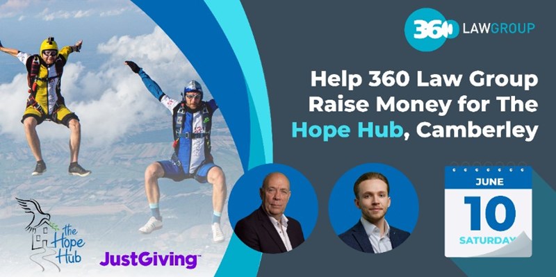 360 Law Group – Parachute Jump for Hope
