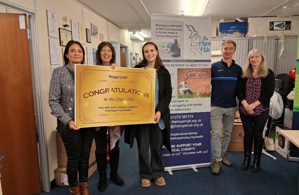 The Hope Hub welcomes Morgan Lovell as our 2026 Charity Partner
